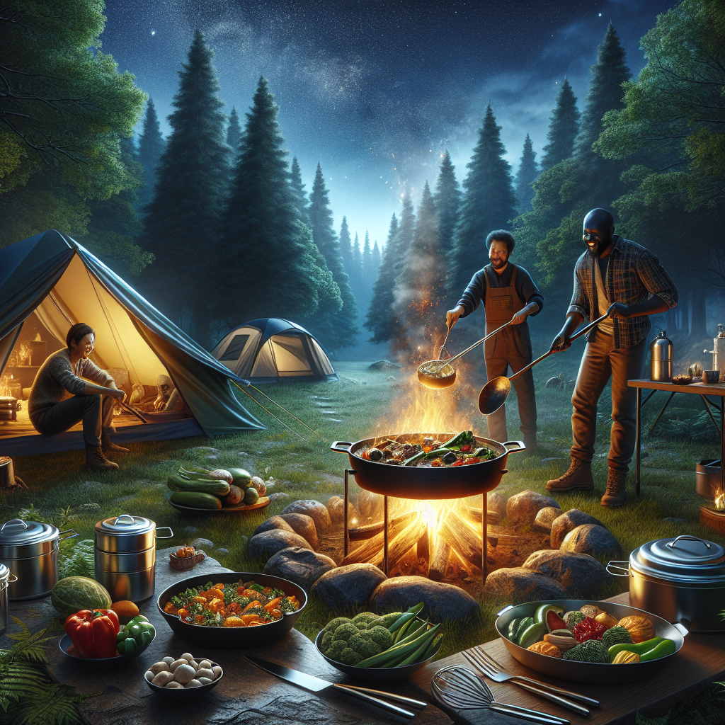 Camping Cuisine: Delicious and Nutritious Meals for the Outdoors